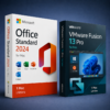 Microsoft Office Standard 2024 for Mac + VMware Fusion 13 Pro (1 Mac, Lifetime)